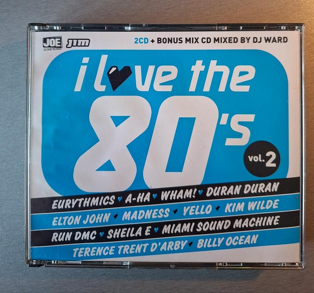 3cd box. I love the 80's. Vol. 2., Cd's en Dvd's, Cd's | Verzamelalbums, Ophalen of Verzenden