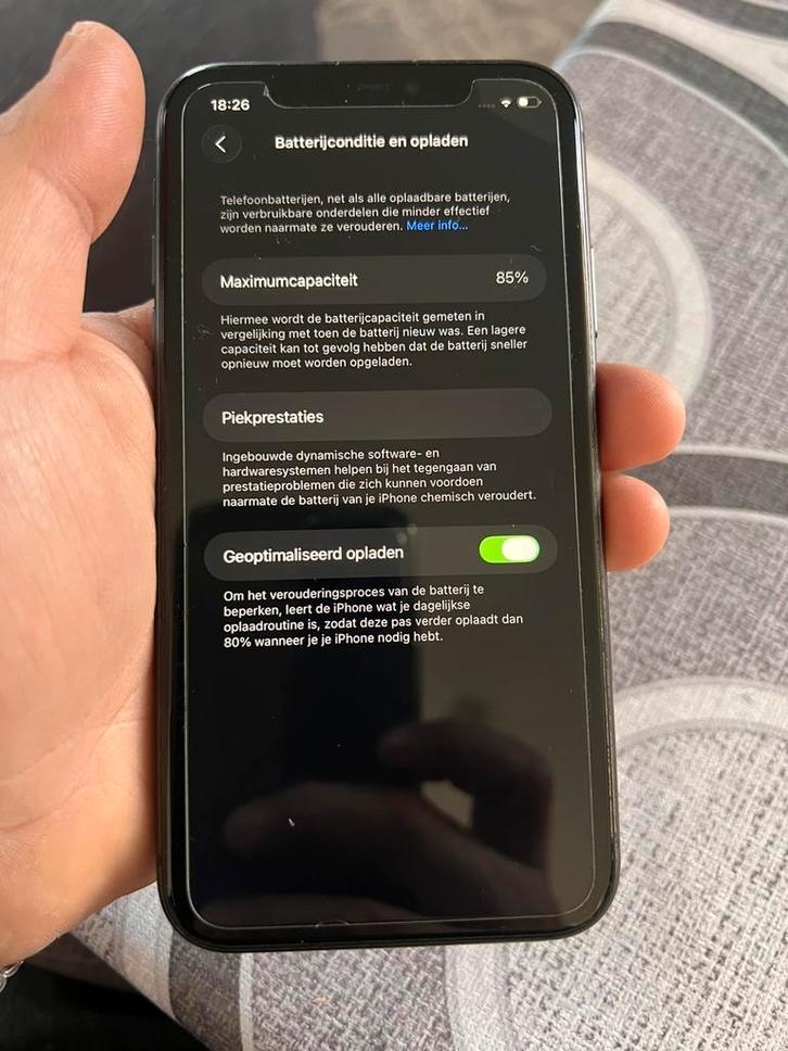 Iphone 11 batterij 85, Telecommunicatie, Mobiele telefoons | Apple iPhone, Zo goed als nieuw, iPhone 11, Ophalen of Verzenden
