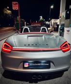 Porsche 981 Boxster 2.7 PDK  GT Silver / Carrera Red !, Auto's, Automaat, Achterwielaandrijving, Cabriolet, Leder