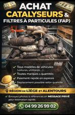 ACHAT CATALYSEURS & FILTRES À PARTICULES (FAP)