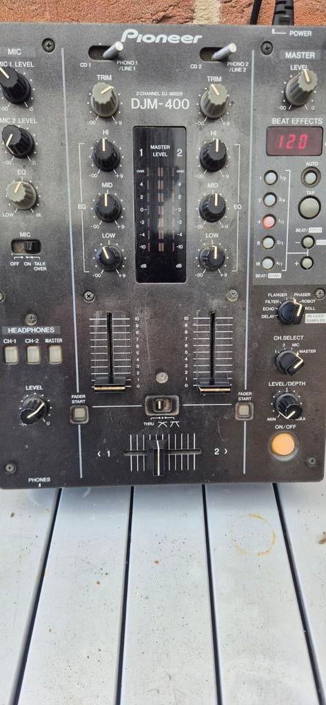 Pioneer DJM 400 2 kanaals, Ophalen