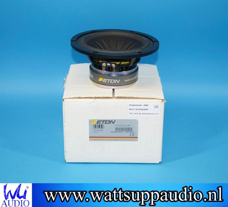 de graves et médium de 7 pouces ETON 7-612/C8/32 RP (1 x), TV, Hi-fi & Vidéo, Enceintes, Utilisé, Haut-parleurs Frontaux, Arrière ou Stéréo