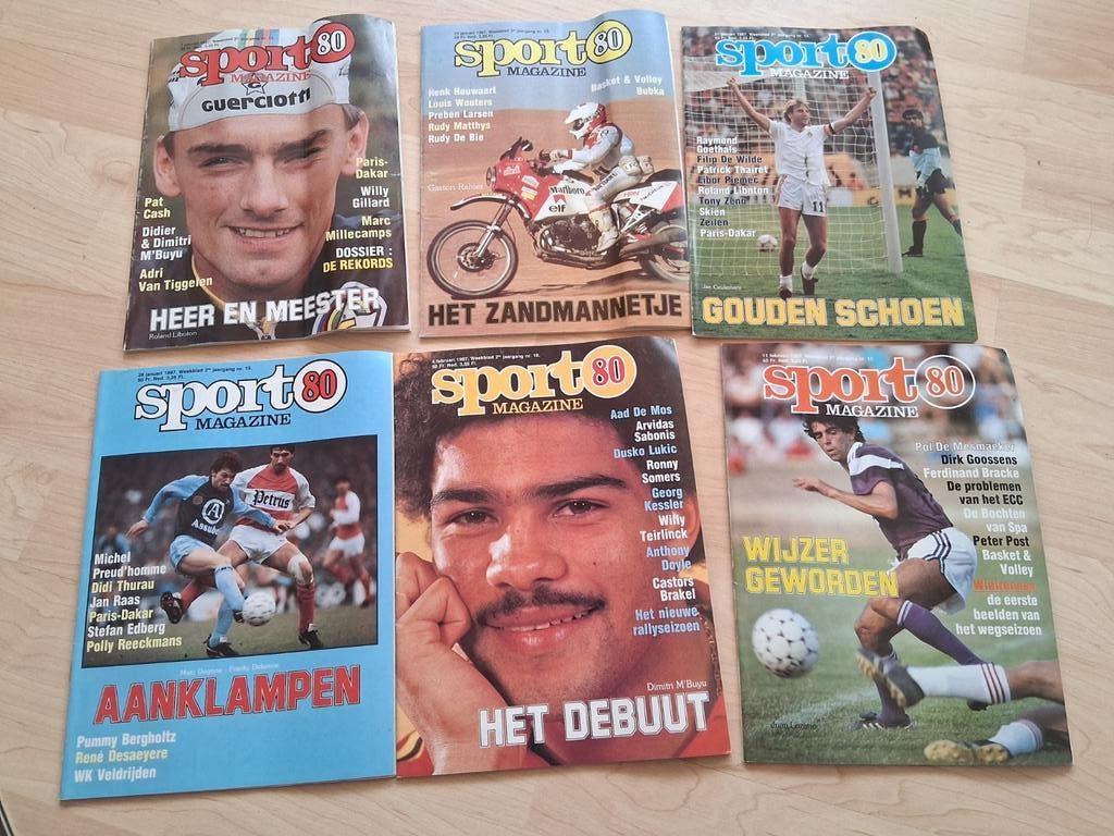 Sport 80 magazine: 1987 (41 magazines), Livres, Livres de sport, Comme neuf, Enlèvement ou Envoi