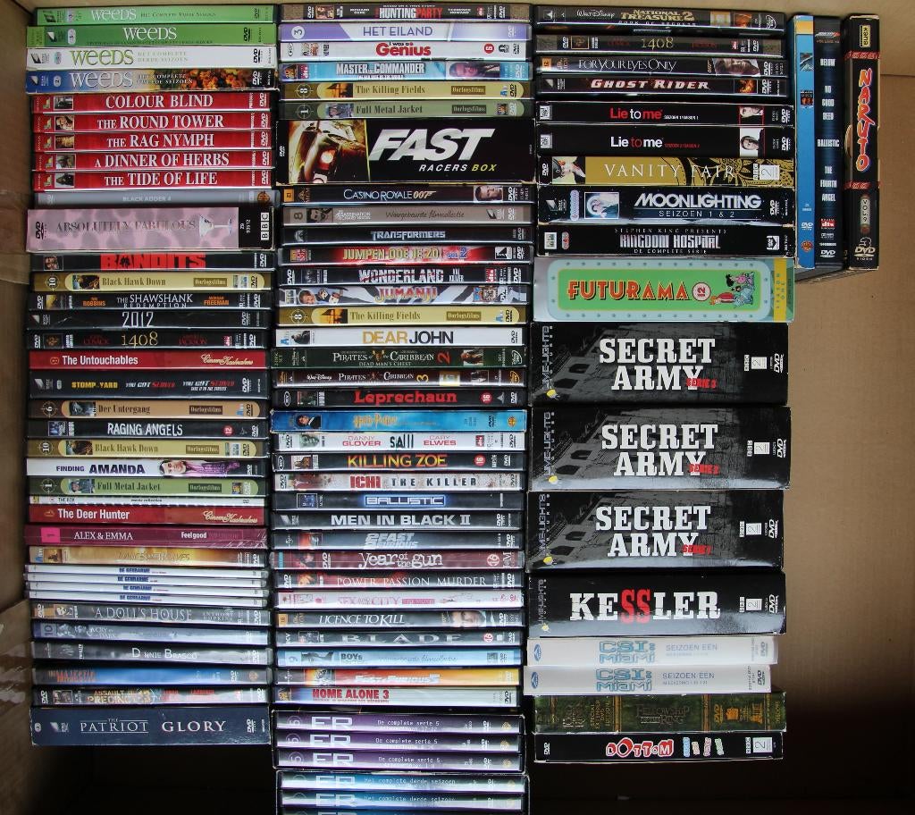 DVD lot van + 100 , GEEN COPY'S, Enlèvement, Comme neuf