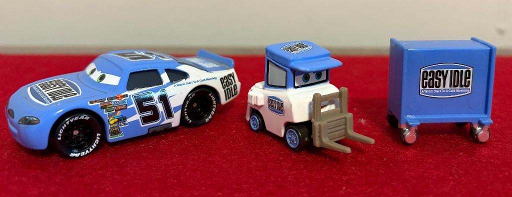DISNEY CARS Ruby Easy Oaks & Easy idle Pitty, Hobby & Loisirs créatifs, Voitures miniatures | Échelles Autre, Neuf, Voiture, Enlèvement ou Envoi