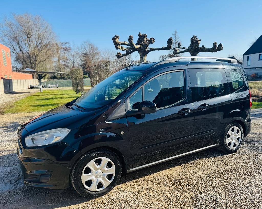 MOOIE FORD TOURNEO COURIER 1.5 TDCI AIRCO GEKEURD, Autos, Ford, Euro 5, Entreprise, 5 portes, Tissu