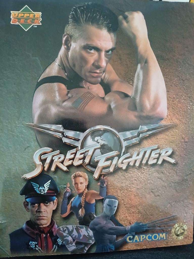 Verzemelmap van street fighter 1994, Collections, Enlèvement, Comme neuf