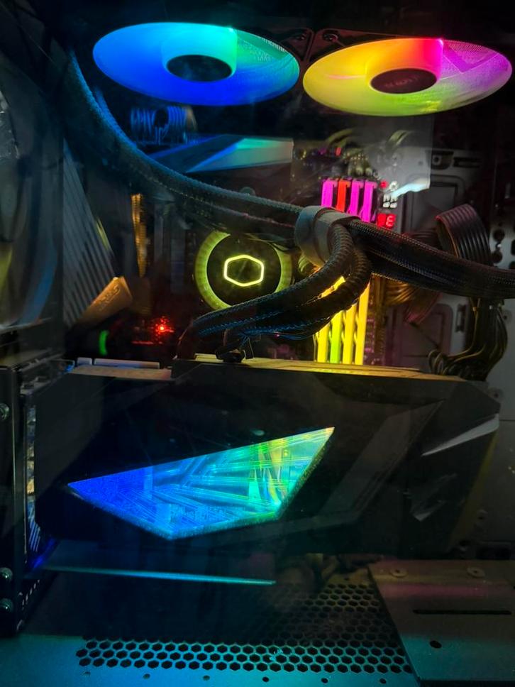 High-End Gaming PC – Ryzen 9 + RTX 2080 Super Waterforce, Computers en Software, Desktop Pc's, Zo goed als nieuw, 32 GB, Gaming