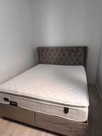 Boxspringbed met opbergruimte, Huis en Inrichting, Ophalen, Gebruikt, Tweepersoons, 200 cm