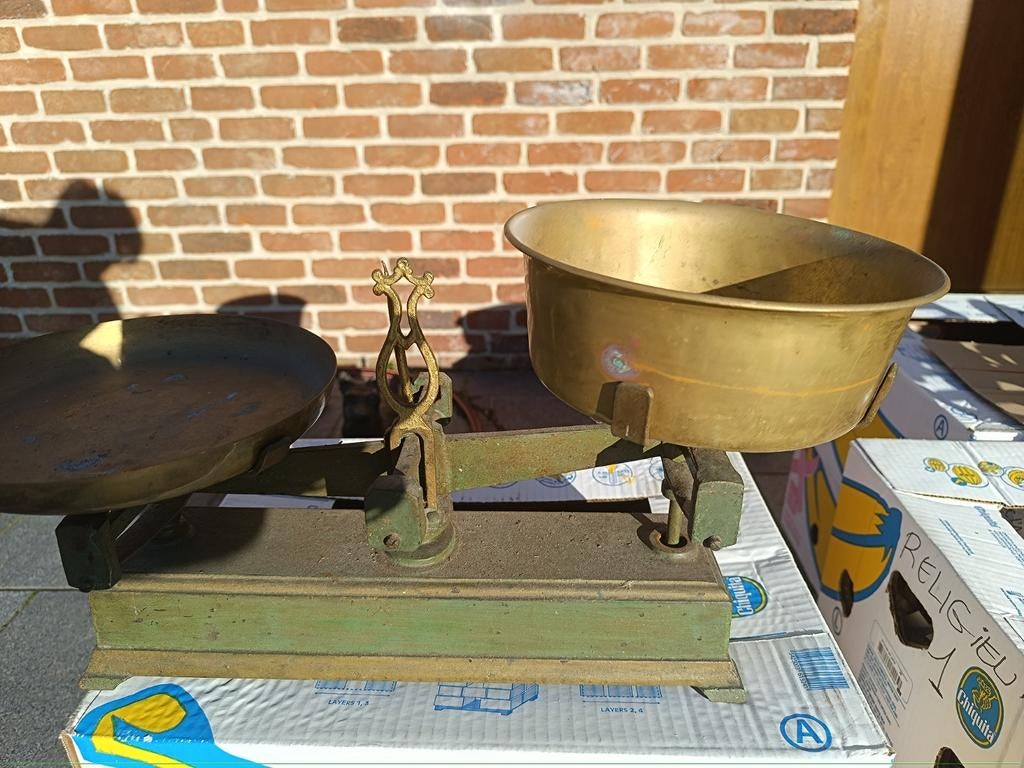 Balance de Roberval ancienne, Antiquités & Art