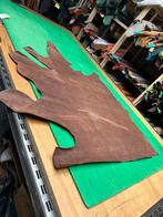 Bruin patina-vintage rest leer 1,7-2 mm dikte soepel A163, Enlèvement ou Envoi, Brun