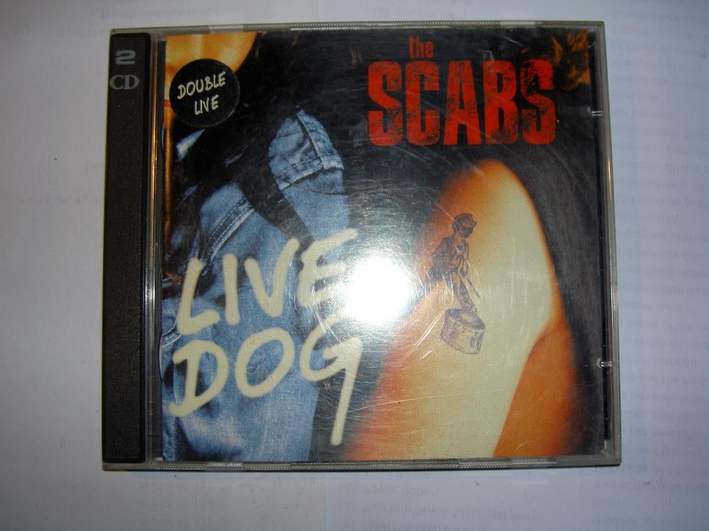CD The Scabs – Live Dog, Cd's en Dvd's, Ophalen of Verzenden, Gebruikt