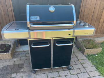 Weber Genesis E-320 black gasbarbecue, Tuin en Terras, Ophalen, Zo goed als nieuw