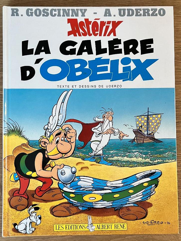 Astérix - La galère d'Obélix - 30 HC 1e dr (1996) Strip, Boeken, Stripverhalen, Zo goed als nieuw, Eén stripboek