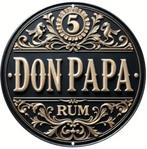 Metalen reclamebord Don Papa rum 5 - retro vintage mancave, Ophalen of Verzenden, Nieuw, Reclamebord