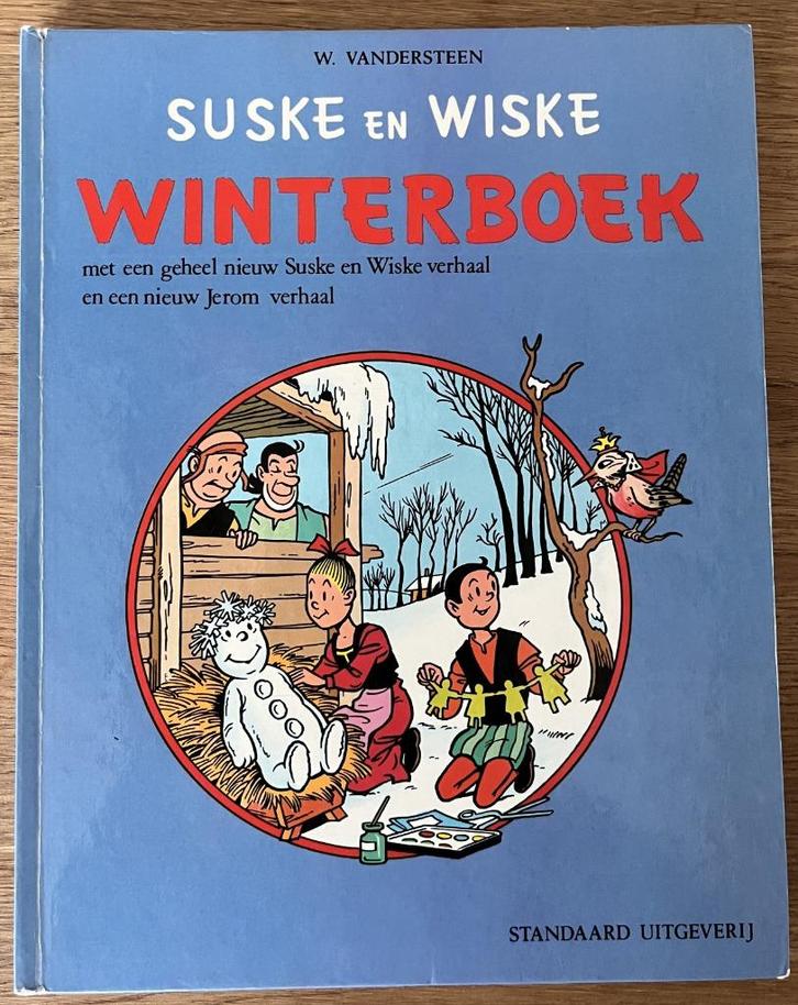 Suske en Wiske - Winterboek -1-1e dr HC (1973) Strip, Boeken, Stripverhalen, Zo goed als nieuw, Eén stripboek