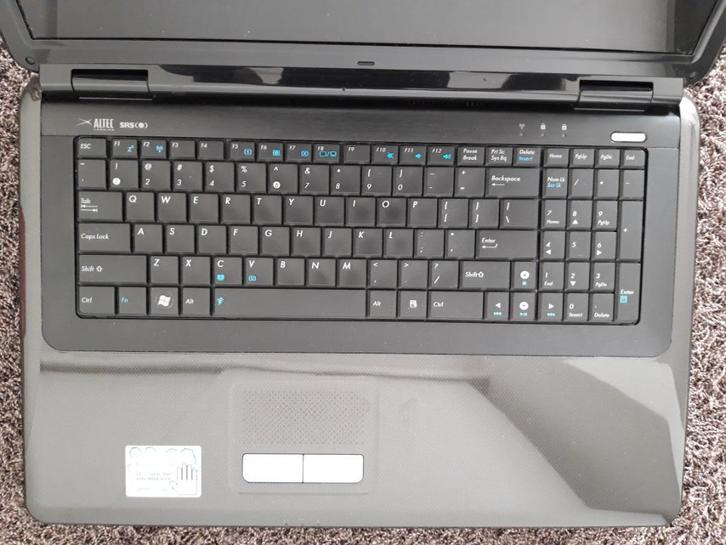 Asus K70IJ met Windows11 Home 17,3 inch scherm, Computers en Software, Windows Laptops, Gebruikt, 17 inch of meer, HDD, Qwerty