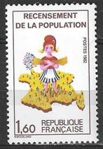 Frankrijk 1982 - Yvert 2202 - Volkstelling (PF), Timbres & Monnaies, Timbres | Europe | France, Envoi, Non oblitéré