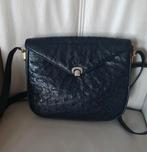 Exclusieve handtas in struisvogelleer, Ophalen of Verzenden, Zo goed als nieuw