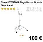 Tama HTW49WN Stage Master Double Tom-standaard, Muziek en Instrumenten, Percussie, Zo goed als nieuw