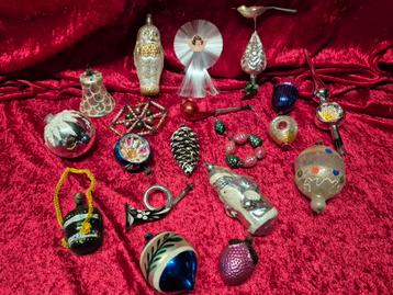 antieke kerstballen  beschikbaar voor biedingen