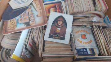 heel veel bierkaarten te koop '70, '80-'90, 2000 beschikbaar voor biedingen