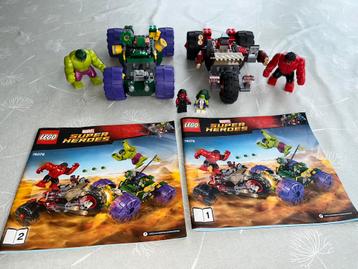 Lego Super Heroes 76078 Hulk vs. Red Hulk beschikbaar voor biedingen