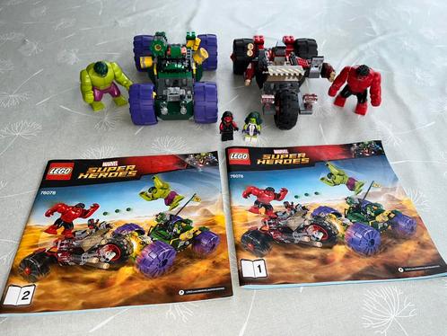 Lego Super Heroes 76078 Hulk vs. Red Hulk, Kinderen en Baby's, Speelgoed | Duplo en Lego, Gebruikt, Lego, Ophalen of Verzenden