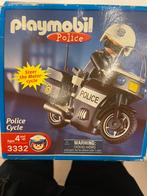 Moto de police Playmobil 3332 USA, Utilisé, Enlèvement ou Envoi