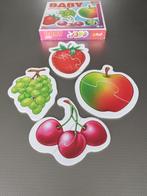 Baby puzzel : 4 aparte fruitpuzzels, Ophalen, Minder dan 10 stukjes, Gebruikt, 2 tot 4 jaar