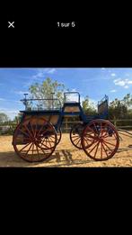 Calèche, Dieren en Toebehoren, Rijtuigen en Koetsen, Gebruikt, Overige typen, Paard, Gesloten