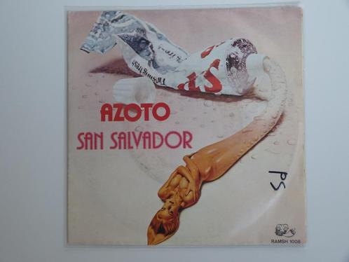 Azoto  San Salvador 7" 1980, Cd's en Dvd's, Vinyl Singles, Gebruikt, Single, Pop, 7 inch, Ophalen of Verzenden