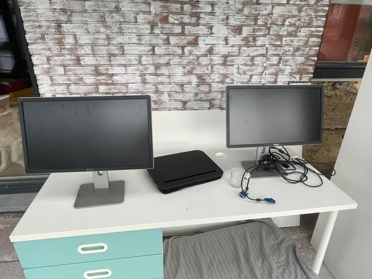 Te koop: 2 Dell-monitoren, Computers en Software, Monitoren, Zo goed als nieuw, DVI, Ophalen