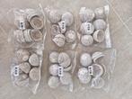 90x Bell cup geperforeerd + gebleekt, Ophalen of Verzenden, Nieuw, Materiaal