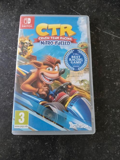 Crash Team Racing Nitro-Fueled, Games en Spelcomputers, Games | Nintendo Switch, Zo goed als nieuw, Racen en Vliegen, Vanaf 12 jaar
