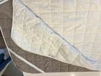 Matrasbeschermer Rosendun 160x200, Huis en Inrichting, Slaapkamer | Bedden, 160 cm, Stof, Wit, Zo goed als nieuw