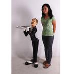 Butler Skinny — Statue de serveur Hauteur 116 cm