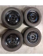 Kit de 4 jantes et pneus hiver continental 175/65 R15, Auto-onderdelen, Banden en Velgen, Ophalen, Gebruikt, 15 inch, 175 mm