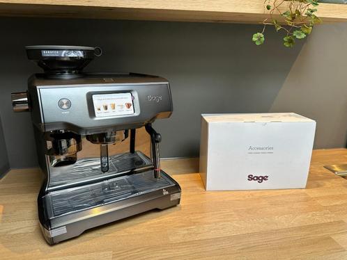 Sage Oracle Touch Noir (Limited Edition) Espresso Garantie, Elektronische apparatuur, Koffiezetapparaten, Zo goed als nieuw, Koffiebonen