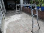 Plooiladder 4 delen 4 treden, Doe-het-zelf en Bouw, Ladders en Trappen, Ophalen, Zo goed als nieuw, Ladder, 4 meter of meer