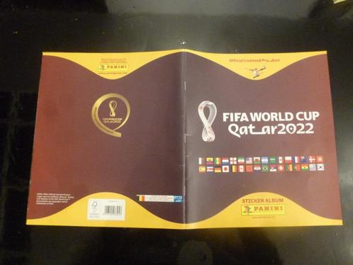 Leeg Panini boek WK 2022 Qatar mét stickervel, Verzamelen, Stickers, Zo goed als nieuw, Sport, Ophalen