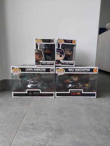 Lot Funko's | F1 | Max Verstappen / Lewis Hamilton  beschikbaar voor biedingen