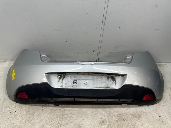 Achterbumper van een Mazda 2. (22V), Auto-onderdelen, Carrosserie, Bumper, Mazda, Gebruikt, 3 maanden garantie, Ophalen of Verzenden