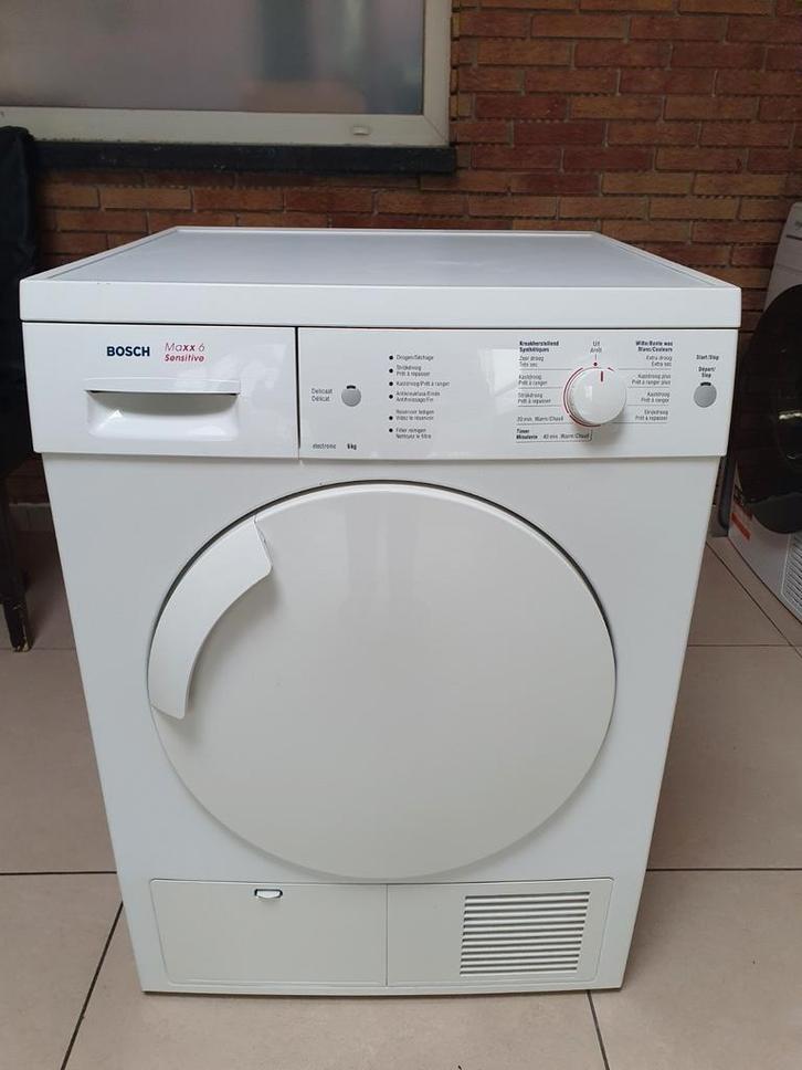 CONDENSATIE DROOGKAST BOSCH MAXX6 sensitive, Elektronische apparatuur, Droogkasten, Zo goed als nieuw, Condens, Voorlader, 6 tot 8 kg