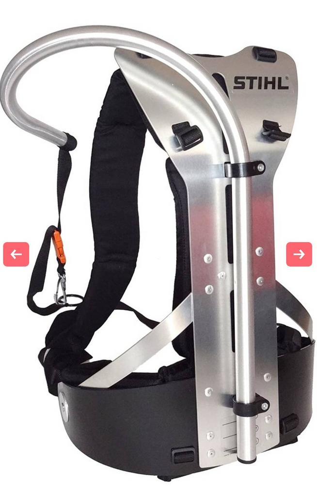 Stihl rugdraagsysteem RTS, Tuin en Terras, Heggenscharen, Zo goed als nieuw, Ophalen