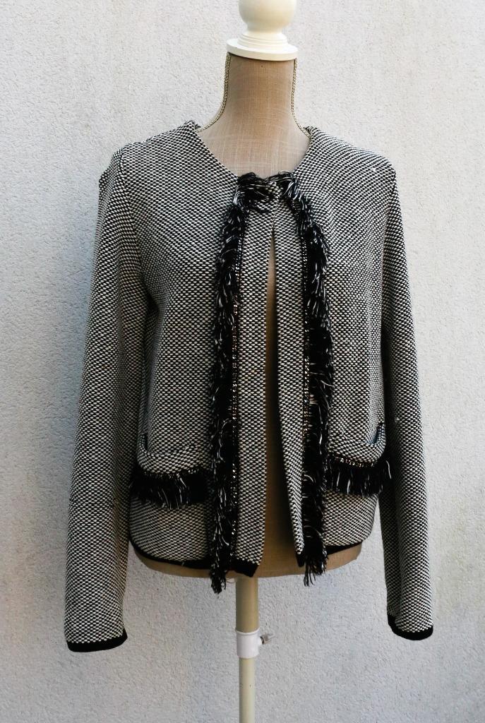 Prachtige jas maat L, Kleding | Dames, Jasjes, Kostuums en Pakken, Zo goed als nieuw, Maat 38/40 (M), Zwart, Ophalen of Verzenden