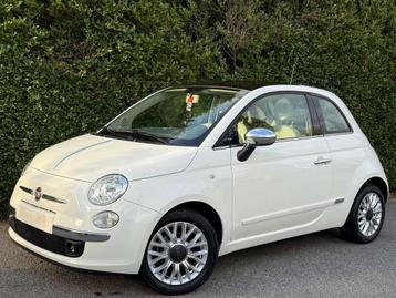 Fiat 500 500 1.2i+AIRCO+TOIT PANO+JANTES+EURO 6B (bj 2014) beschikbaar voor biedingen
