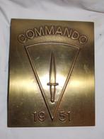 Commando A brevet plaat, Verzamelen, Ophalen of Verzenden, Landmacht, Kunstobject