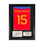 Signed shirt sergio ramos, Ophalen of Verzenden