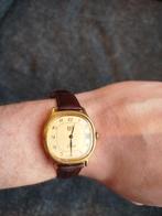 Certina vintage horloge, Handtassen en Accessoires, Overige merken, Polshorloge, Ophalen of Verzenden, Leer